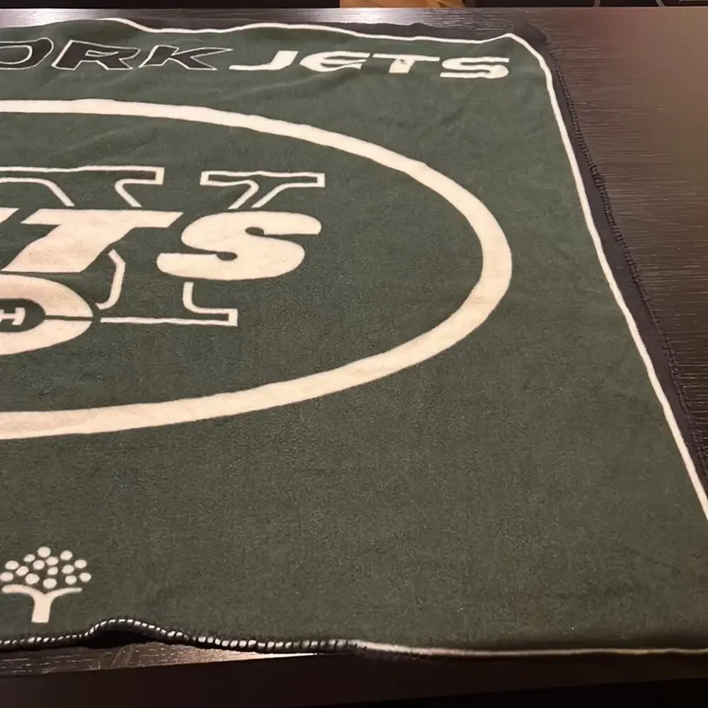 New York Jets Polyester Soft Throw Blanket